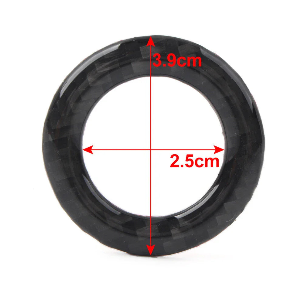 Black Engine Start Stop Button Ring Trim for Jeep Grand Cherokee (2011-2021)