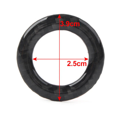 Black Engine Start Stop Button Ring Trim for Jeep Grand Cherokee (2011-2021)