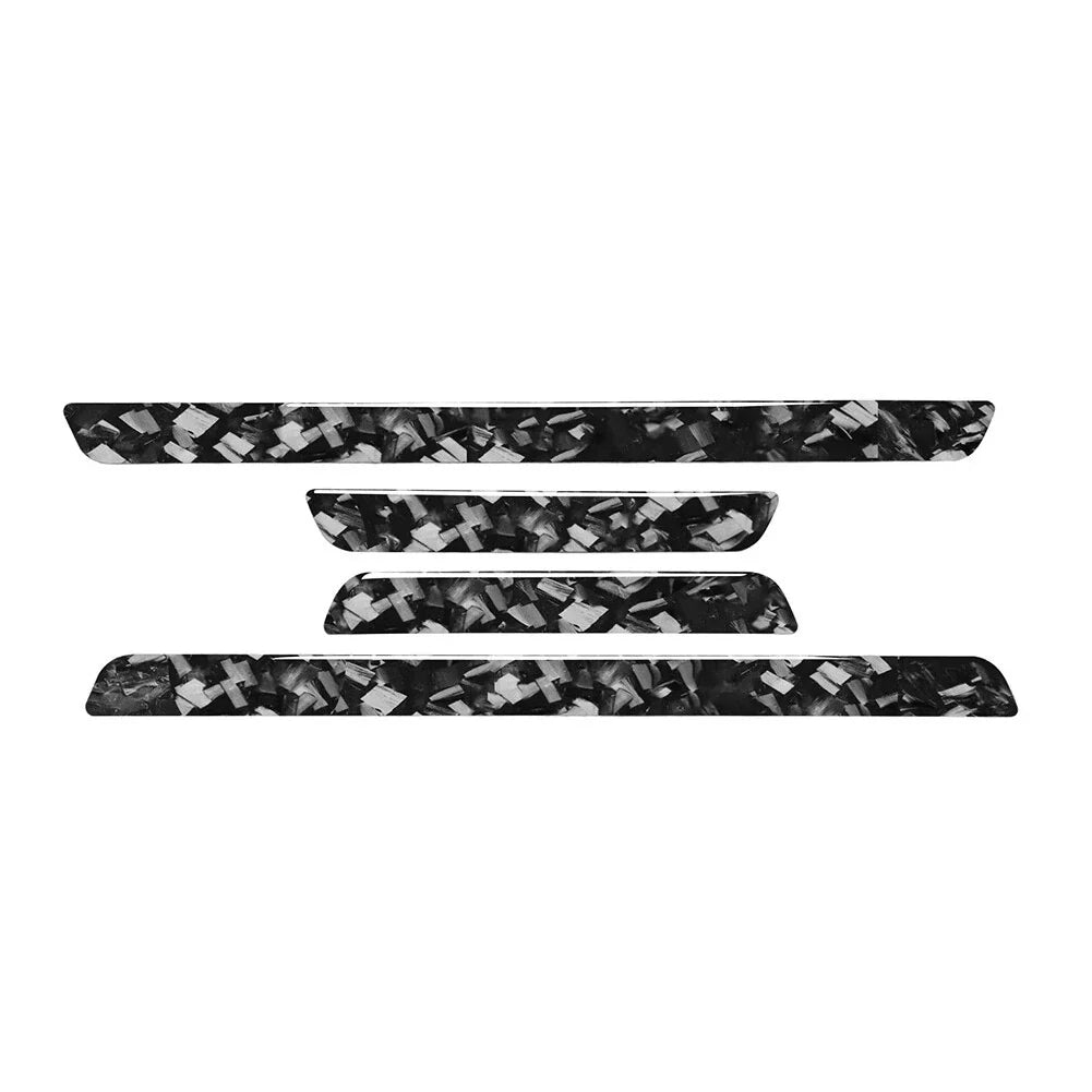 4pcs Door Sill Plate Trim for Audi Q7 SQ7 (2016-2019)