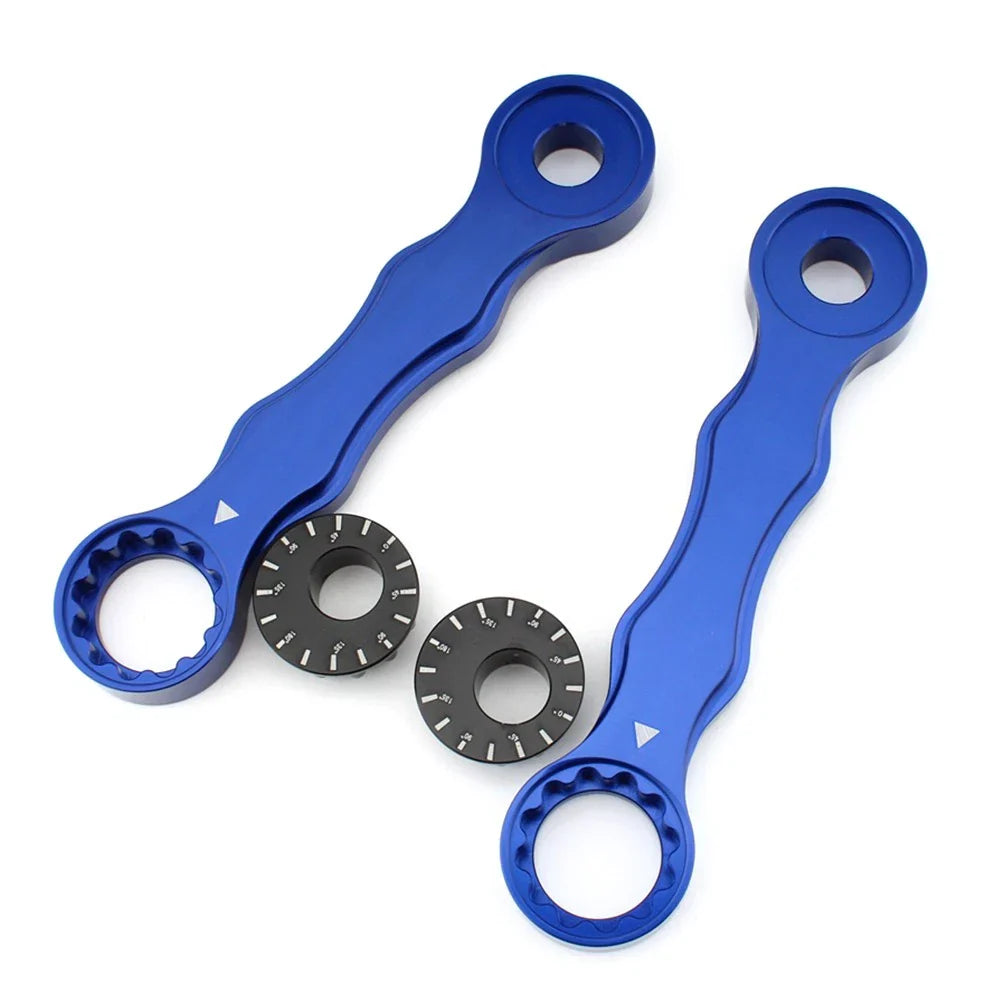 CNC Adjustable Lowering Link Kit for Suzuki DRZ400 2000-2017 - Blue
