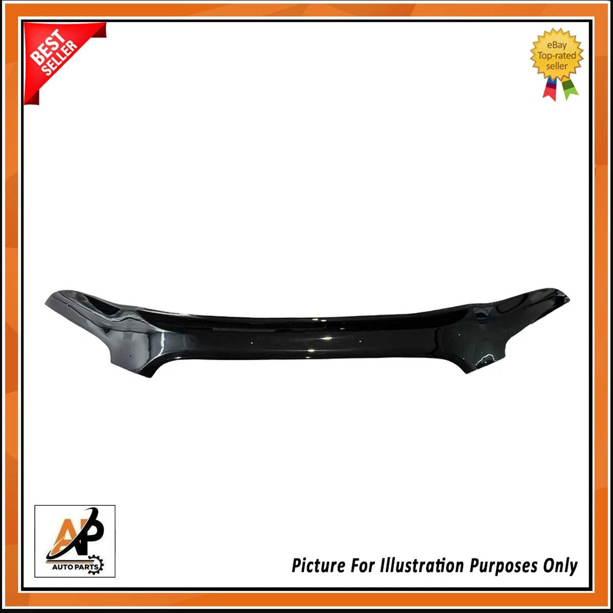 Bonnet Wind Stone Deflector Protector Guard for Ford Transit Custom (2018–2023)