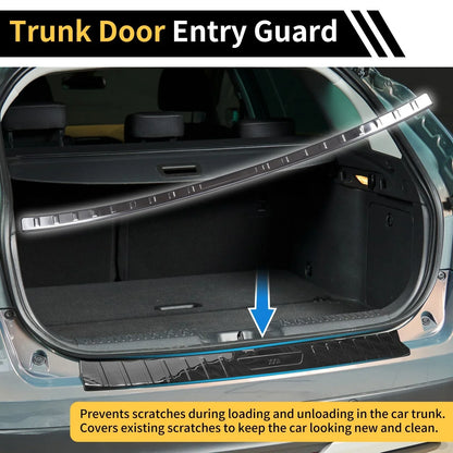 Rear Bumper Topper for Honda Odyssey 2022-2025 Silver Tone 1 x Piece