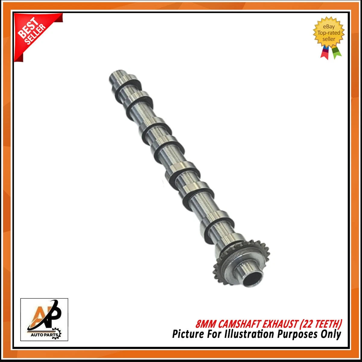 Camshaft Exhaust for Peugeot 1.5 BlueHDi DV5R (22 Teeth) (2014–2020)