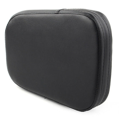Black Motorcycle Sissy Bar Backrest Cushion Pad for Harley Chopper