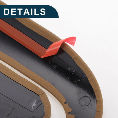 Center Console Panel Sticker for Mercedes-Benz E-Class (2024) Brown 1 Set