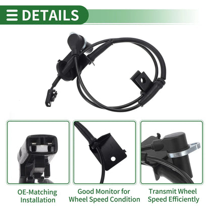 ABS Wheel Speed Sensor for Hyundai Santa Fe Right Front (2013-2018)
