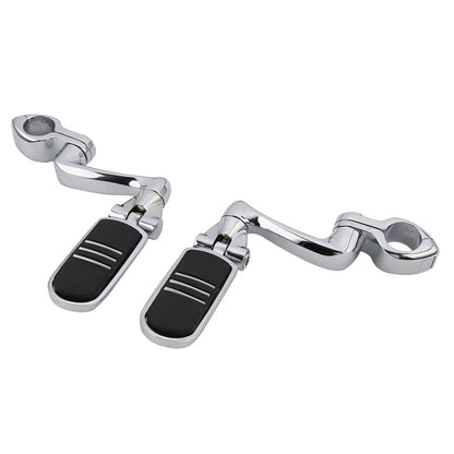 360 Adjustable Highway Foot Pegs 1.25" for Motorcycle Engine Guard