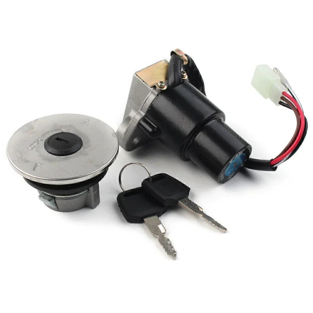 Yamaha FZR250 FZR600 Ignition Switch Gas Cap Master Key Set (1989-1993)