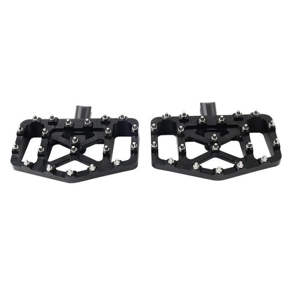 Black Rear FootPeg Passenger Pedal for Harley FXBB FXLR FXLRS FXLRST FXST FLSB (2018-2023)