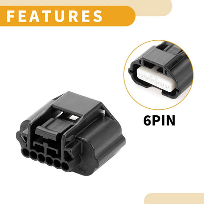 6 Pin Parking Assist Sensor Connector Plug for Hyundai EQUUS (2011-2016)