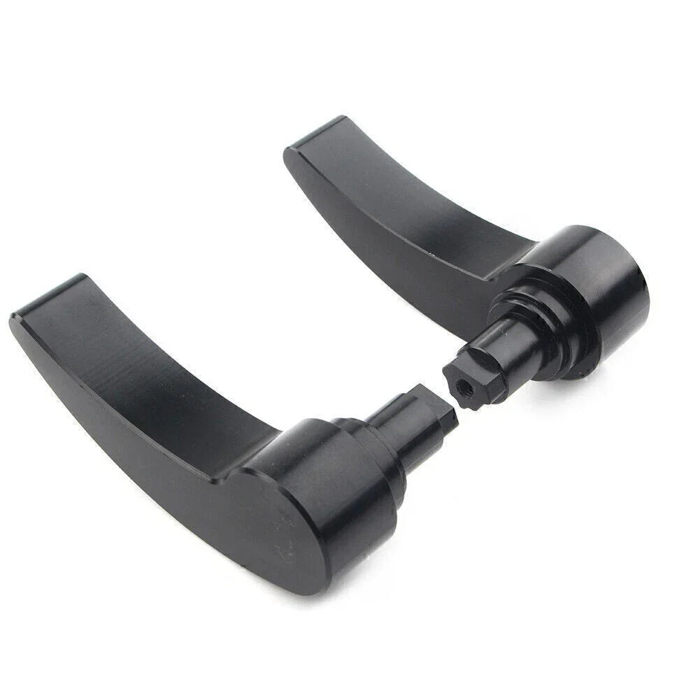 CNC Cut Saddlebag Lid Lifter for Harley Touring Road King (2014-2018) Black