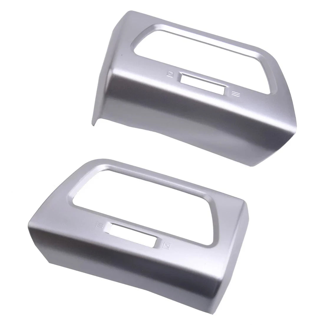 Silver AC Air Vent Cover Frame for Honda CR-V 2012-2016 (2 x Covers)