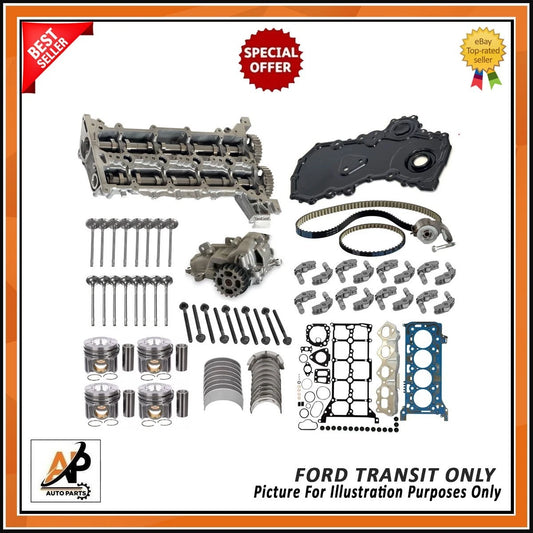 Engine Rebuild Kit Full Engine Replacement for Ford Ranger Transit Custom (2005–2016)