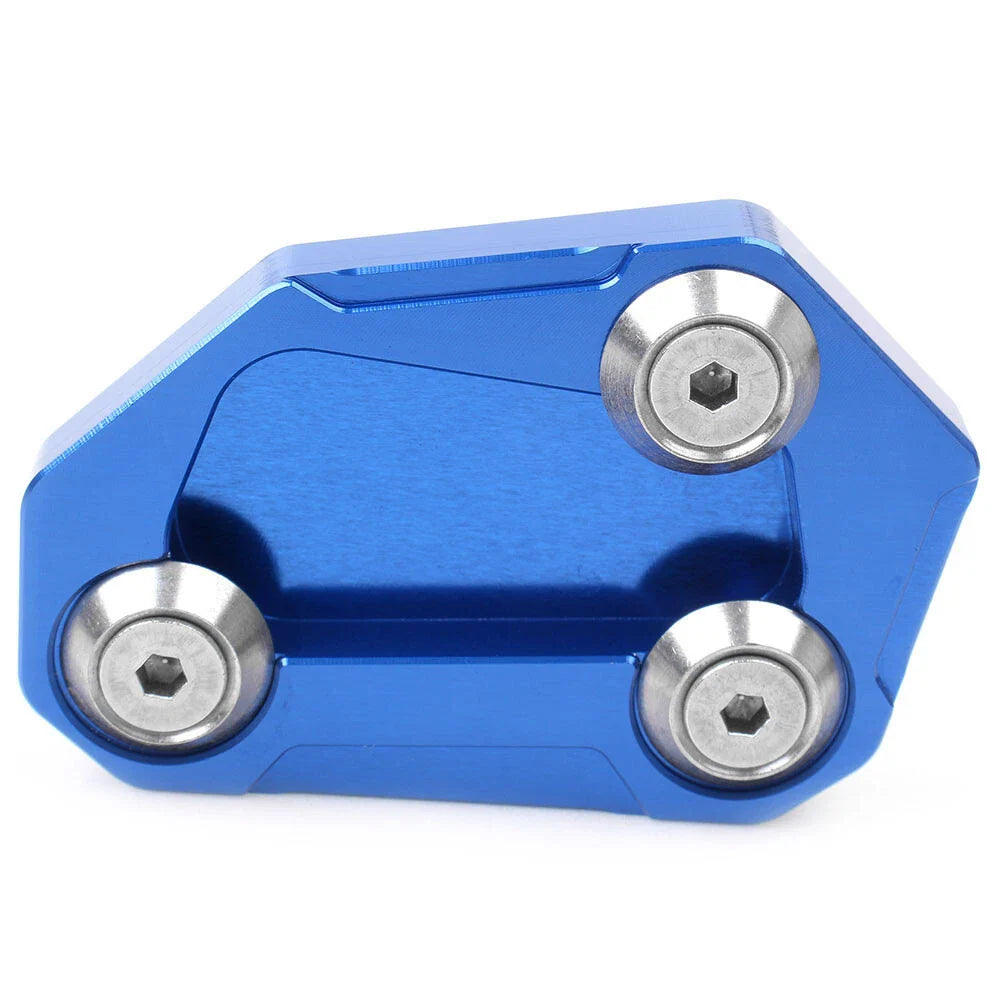 Blue Motorcycle Kickstand Extension Pad for BMW S1000R (2014-2016)