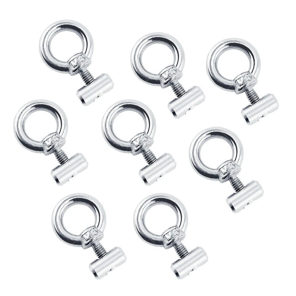 8 x Awning Rail Stoppers Screws for Boat RV Caravan Stainless Steel