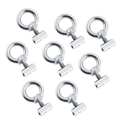 8 x Awning Rail Stoppers Screws for Boat RV Caravan Stainless Steel