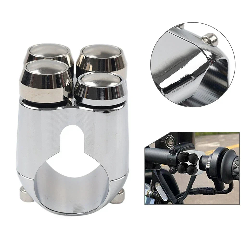 Handlebar Horn Turn Signal Light Control Switch for Harley Bobber