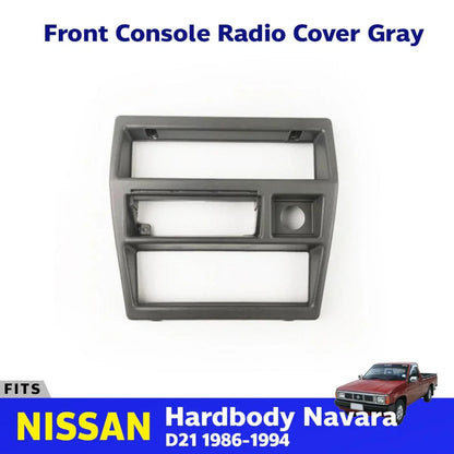 Radio Climate Control Dash Trim Gray Fits Nissan Navara D21 Pickup 1986-94 D05