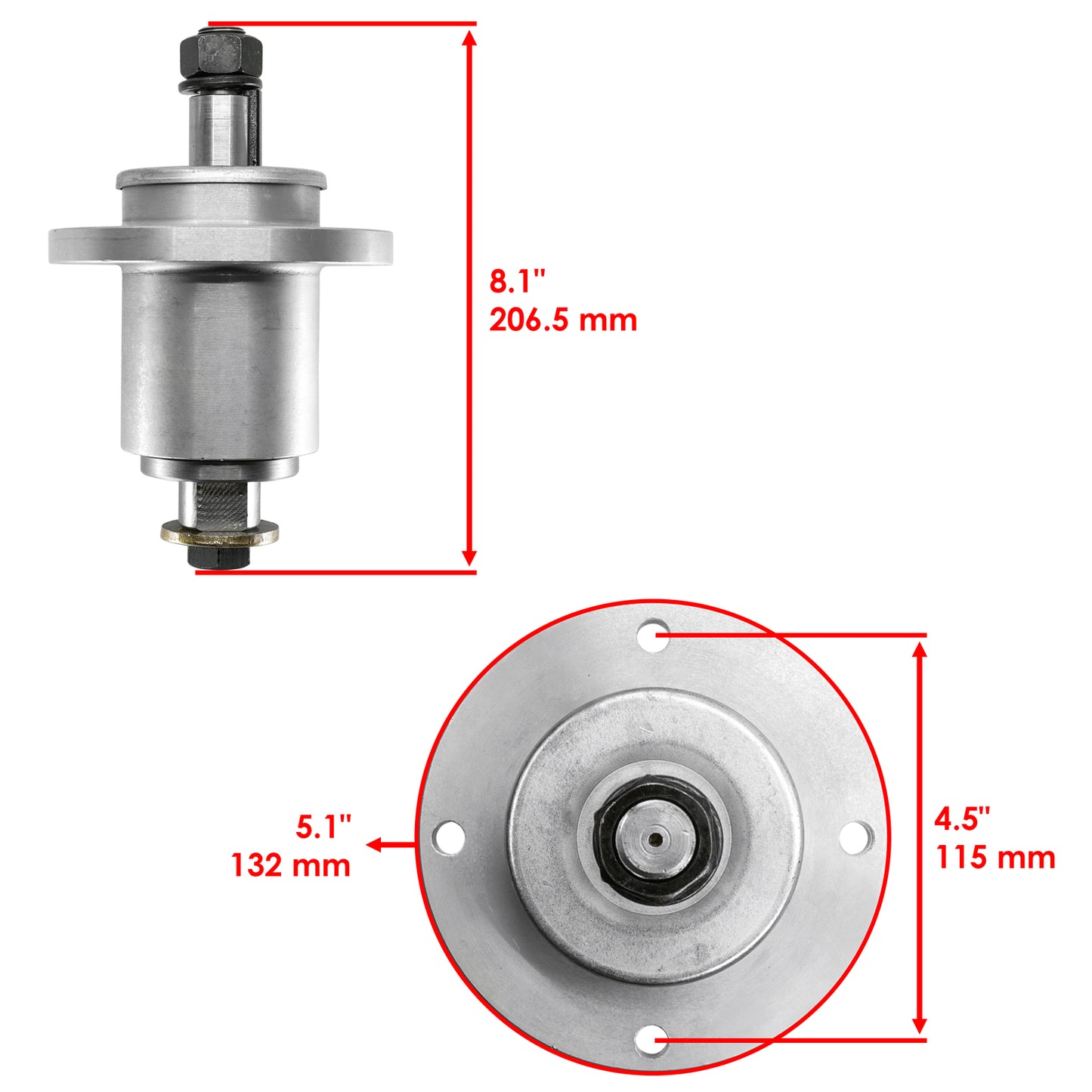 52 Inch Deck Spindles Replacement for Scag Liberty Z SZL52 (2007–2019)