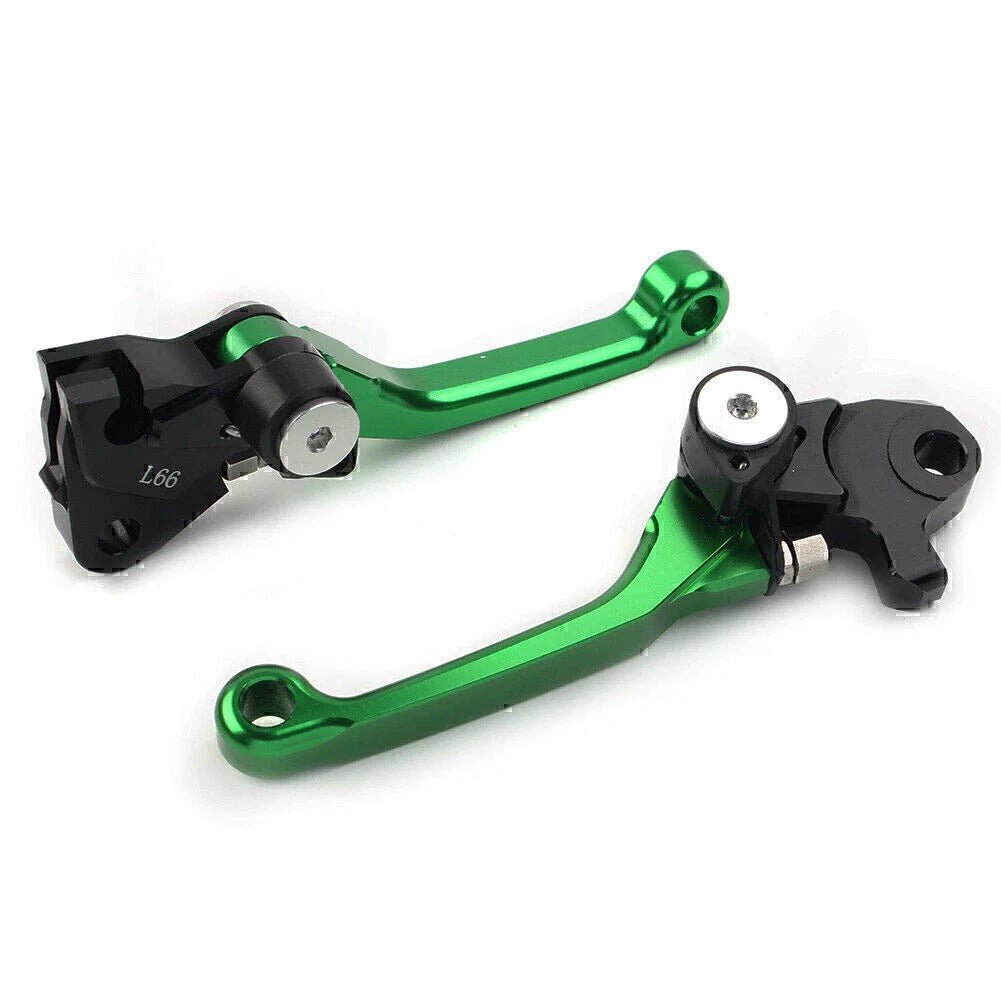 Pivot Green Brake Clutch Levers for YAMAHA YZ 250F 426F 450F (2009-2020)
