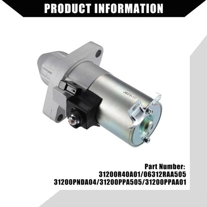 Car Starter Motor for Honda Accord, CR-V (2006-2012)