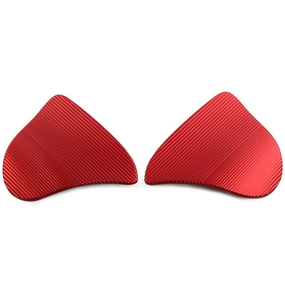 Rearview Mirror Block Off Base Plates Mount Cover for YAMAHA YZF-R1 20-24 Red