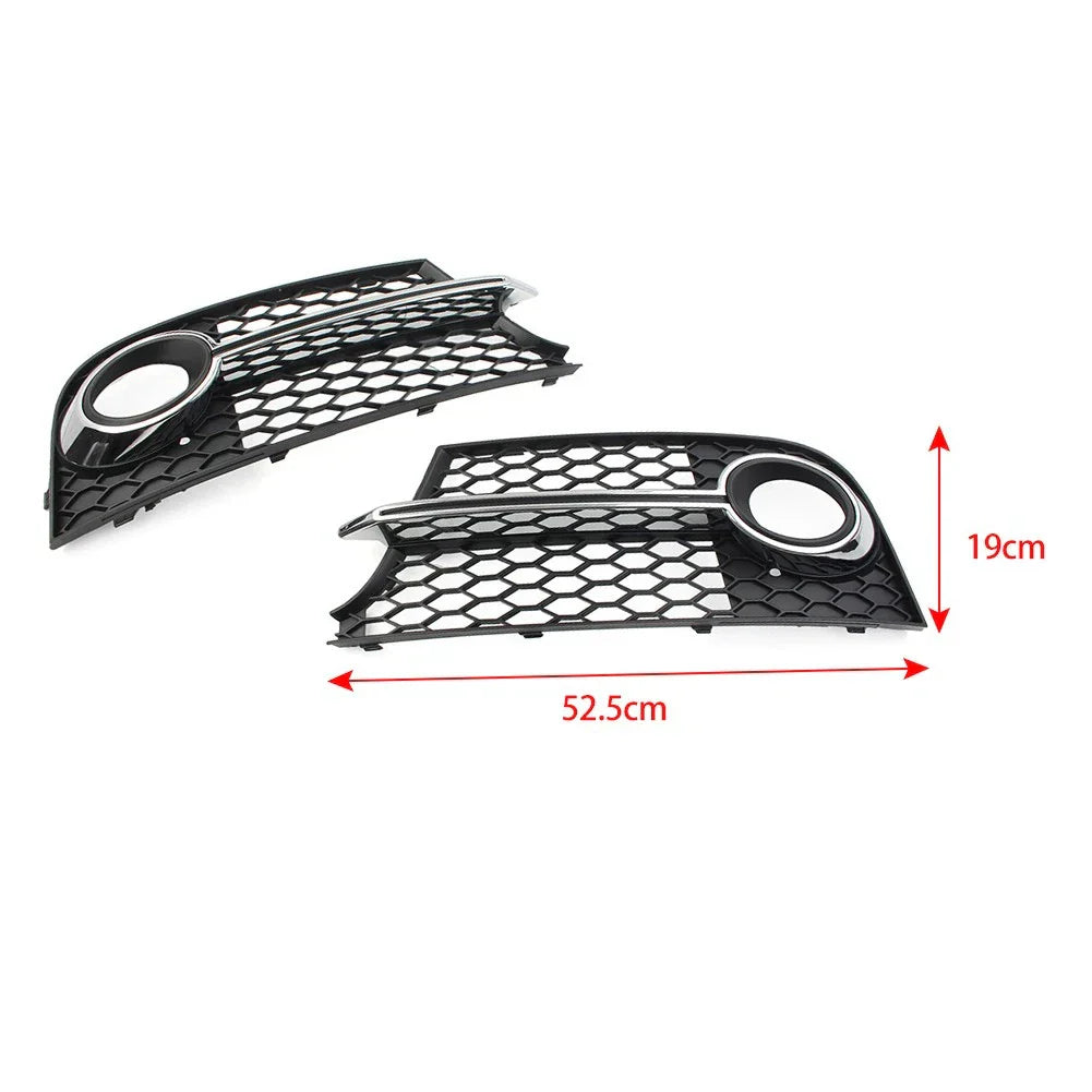 Honeycomb Fog Light Grille Cover for Audi TT MK2 TTS (2011-2014)