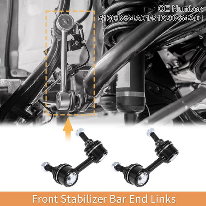 Front Stabiliser Sway Bar Link Kit for Honda Accord (2018-2023)