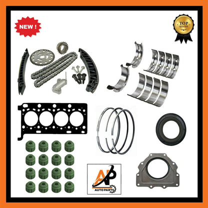 Engine Head Gasket Replacement and Engine Rebuild Kit for Mercedes 1.6 OM626 ()