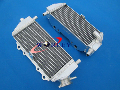 Aluminum Radiator & Silicone Hoses for Kawasaki KX250 (1999-2002)