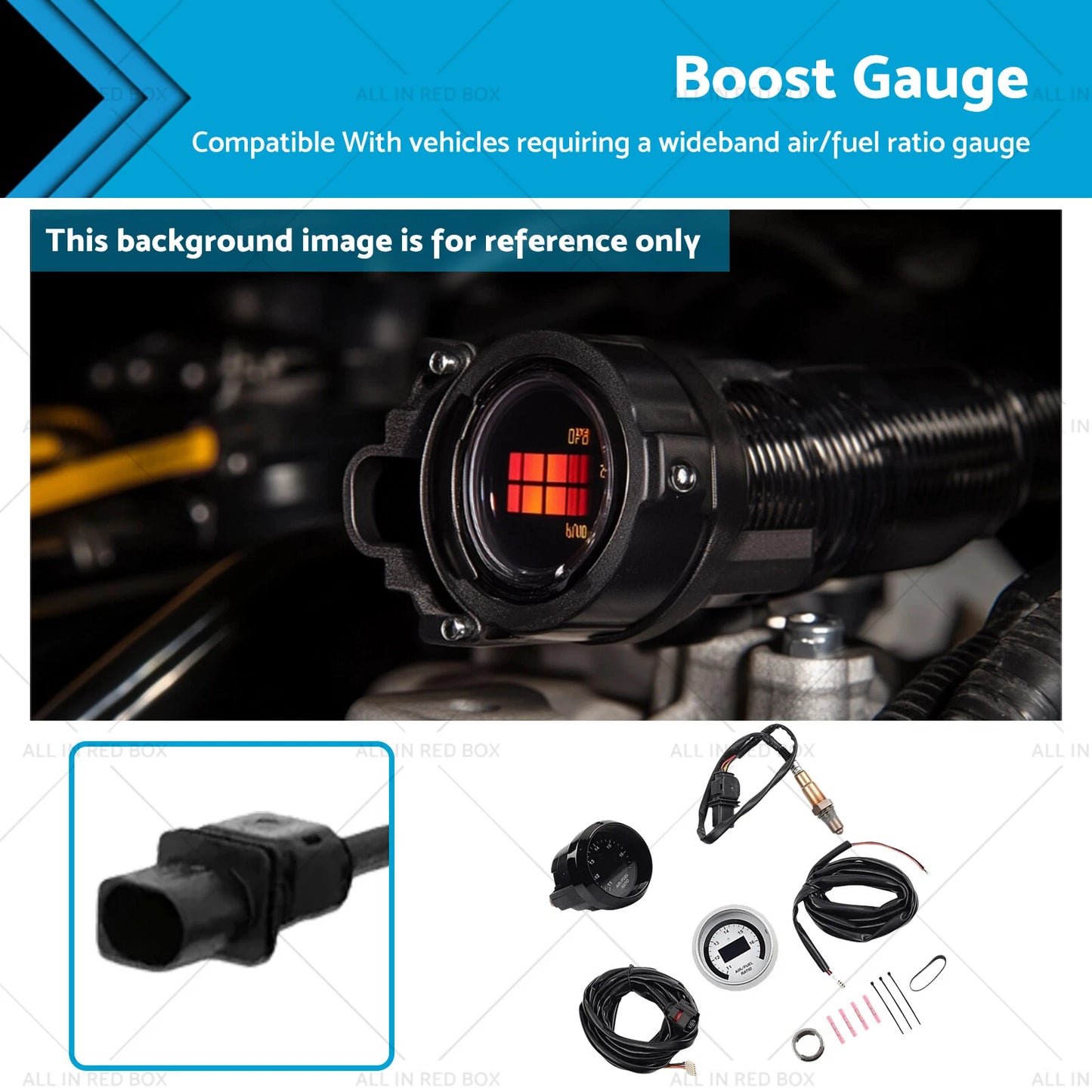 52mm Wideband Air Fuel Ratio Gauge for Universal (30-4110)