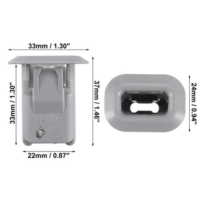 2 x Rear Seat Cushion Pad Clips for Mercedes-Benz A220 (2019-2021)