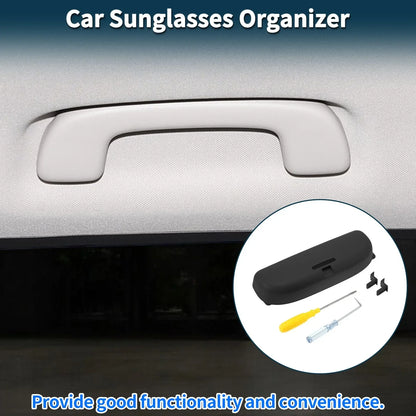 Sunglasses Case for BMW 1 Series F20 Eyeglasses Holder Storage Box Black