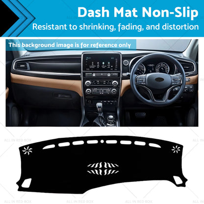 Non-Slip Dash Mat for Kia Carnival KA4 2020-2024 Dashboard Cover Black