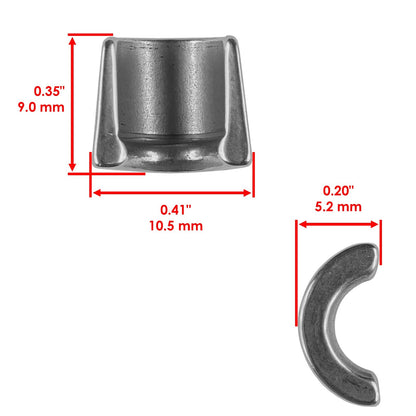 Caltric Intake Valve Kit Replacement for Cub Cadet Enforcer 48 54 (LZ-60KH) (2005–2015)