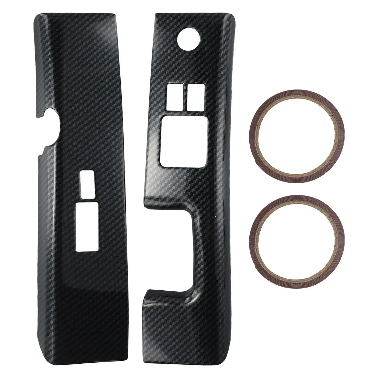 Carbon Fiber Car Interior Glass Switch Covers ABS for Nissan 350Z (2006–2008)