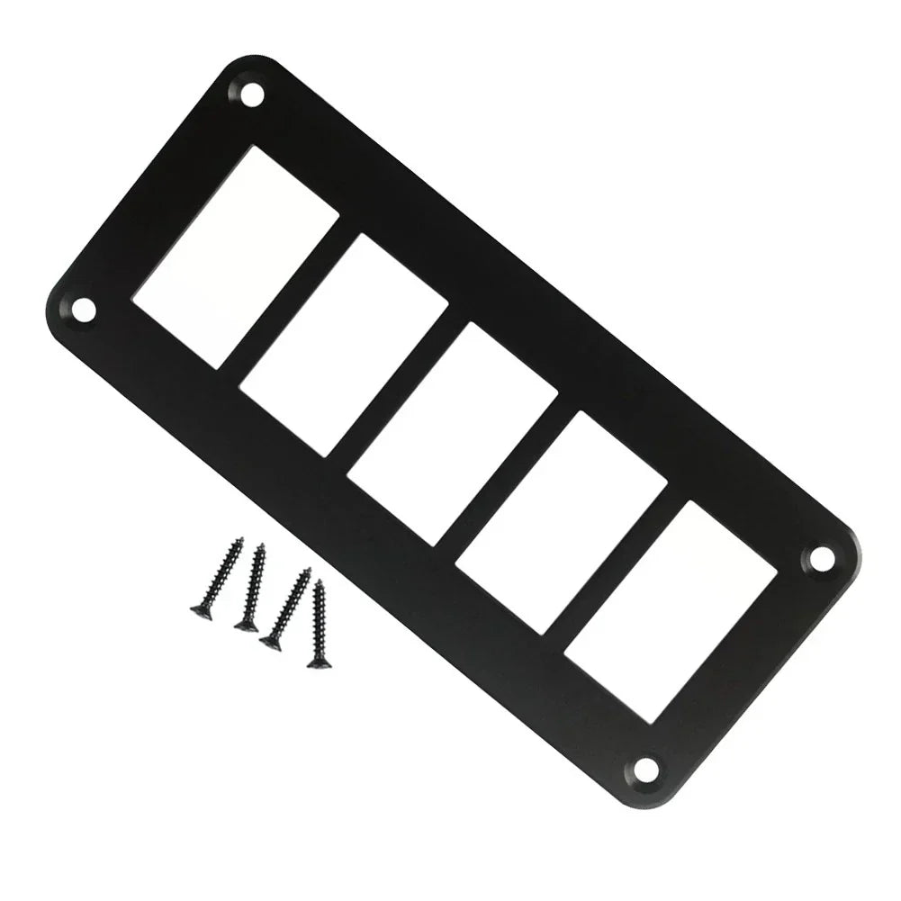5 Speed Rocker Switch Panel Housing for Car Motorcycle Boat Motorhome (N/A)