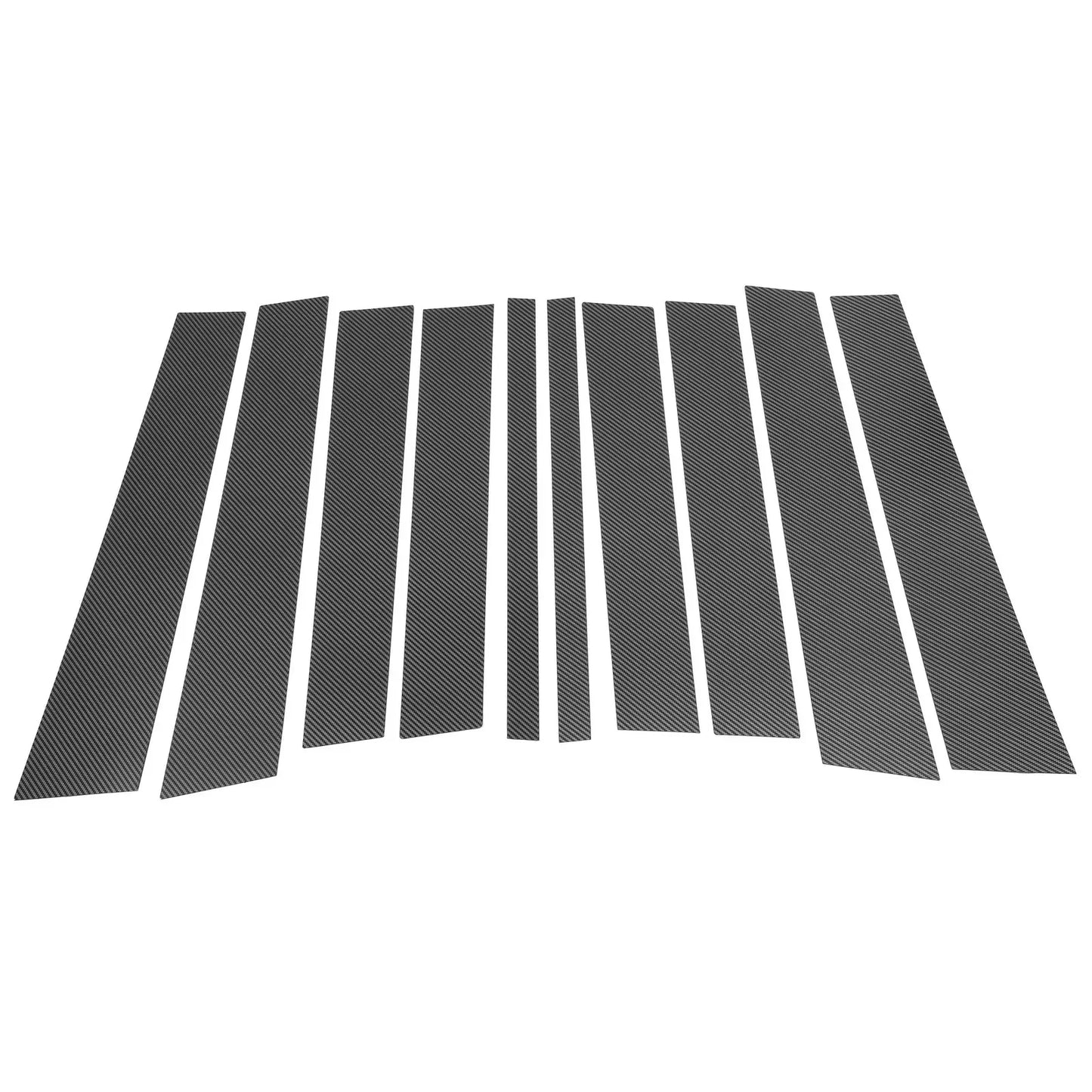 10 Pcs Door Pillar Window Trim for Mercedes GL-Class (2013-2019)