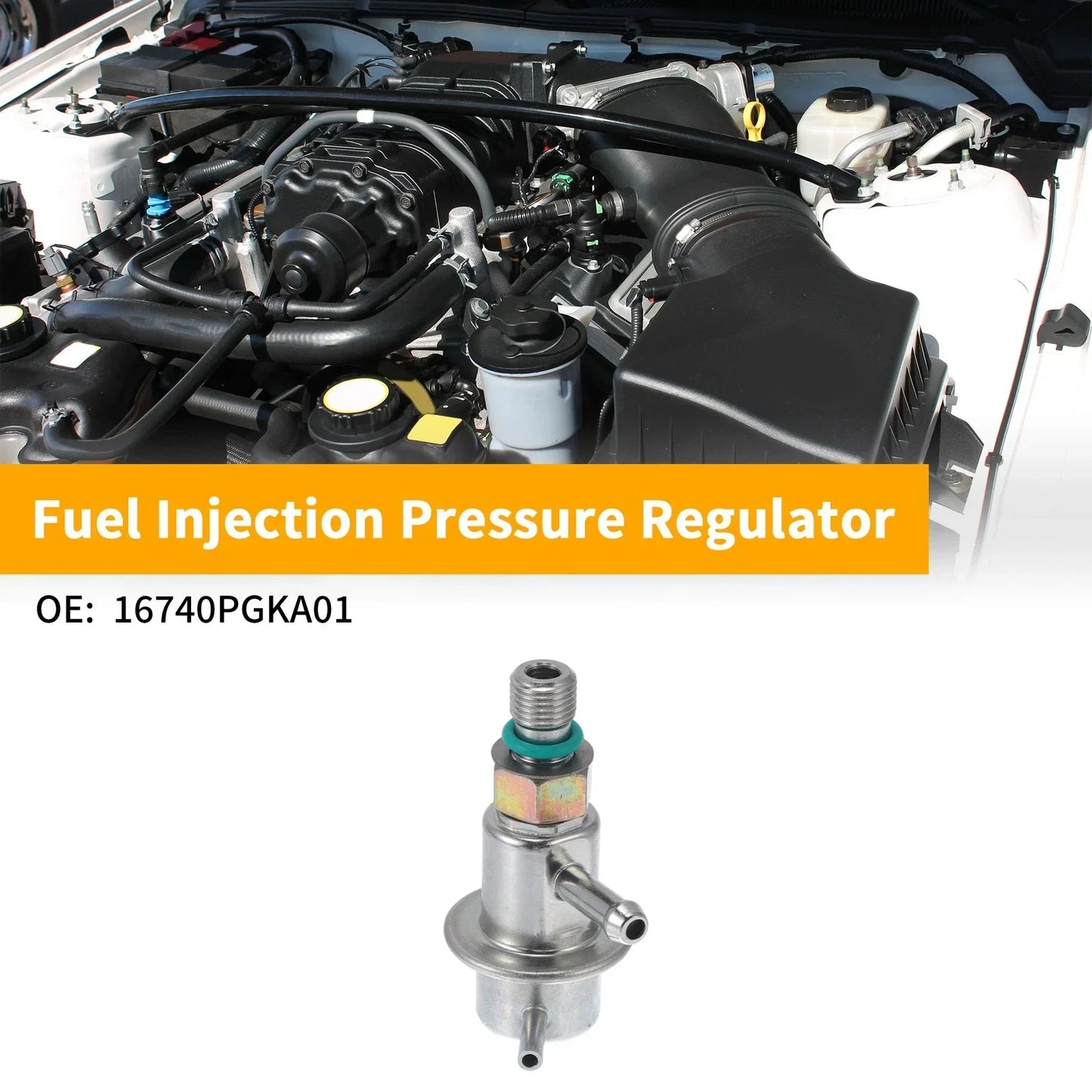 Fuel Pressure Regulator for Honda Odyssey (2002-2004) - Metal 1 x Unit