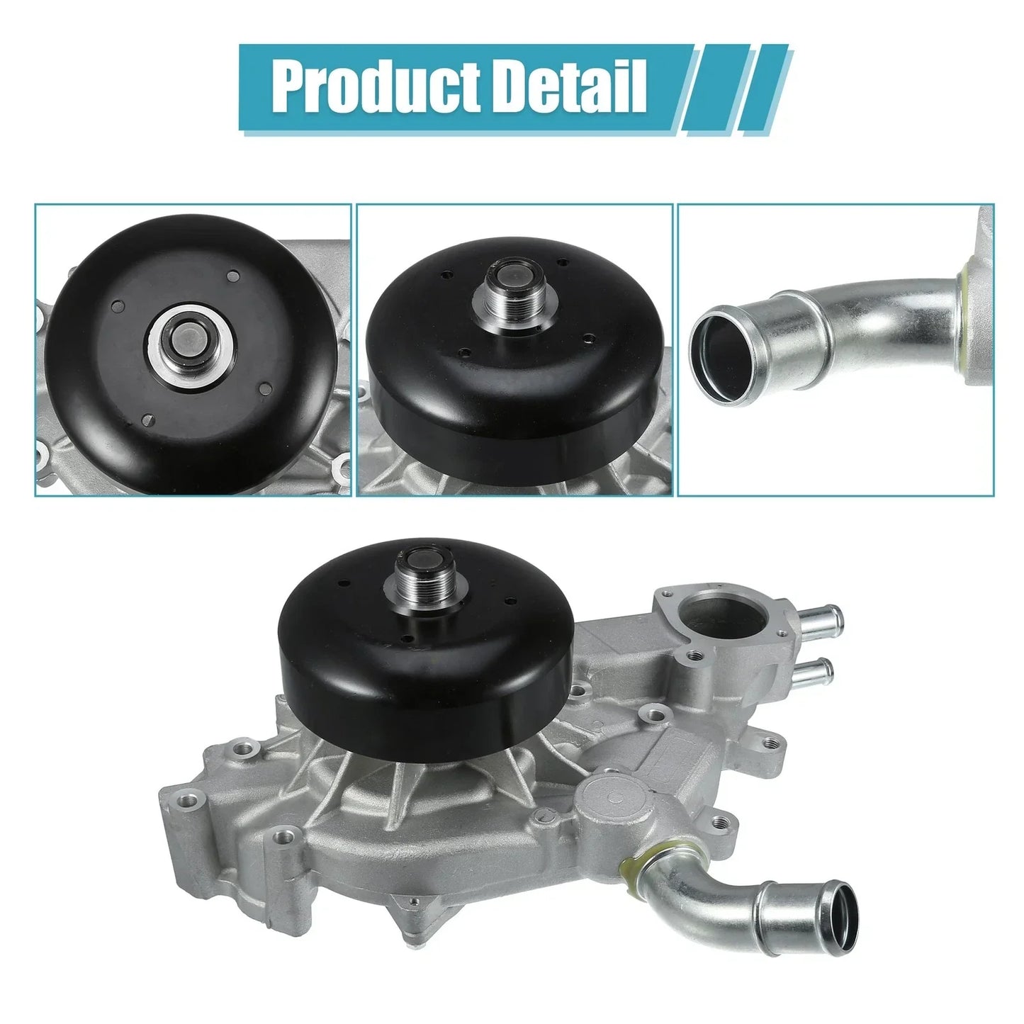 Engine Water Pump Set with Thermostat for Chevrolet Avalanche (2002-2013)