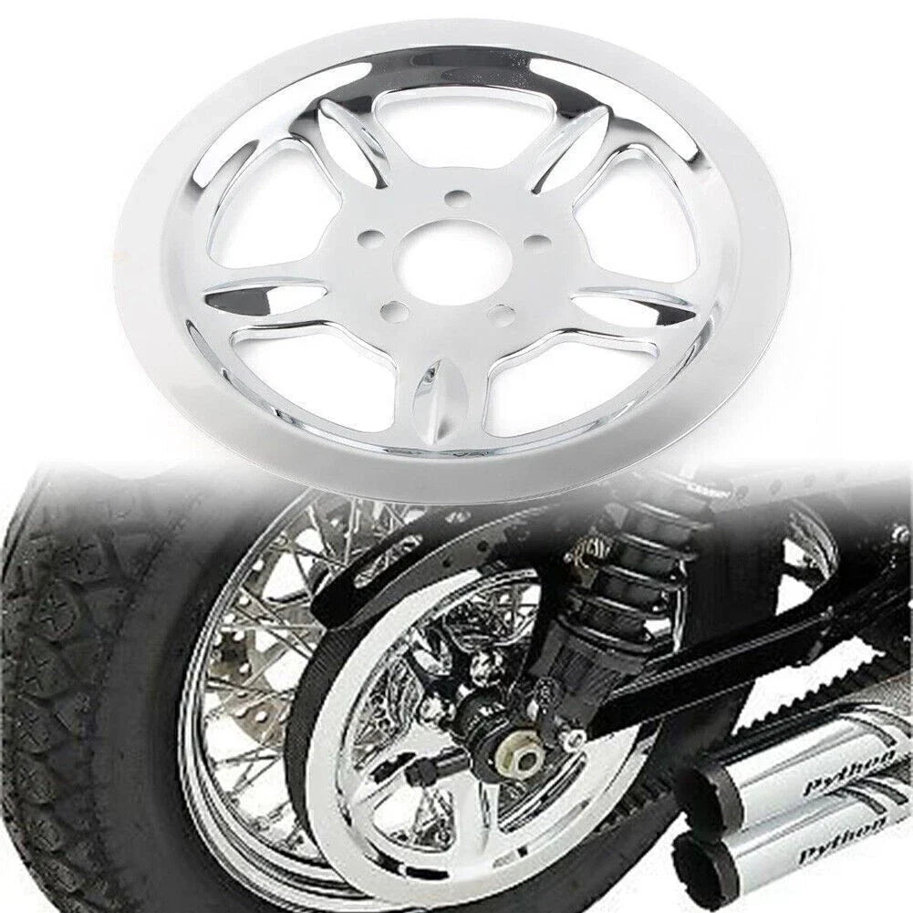 Aluminium Rear Outer Pulley Insert Cover for Harley Sportster XL883 1200