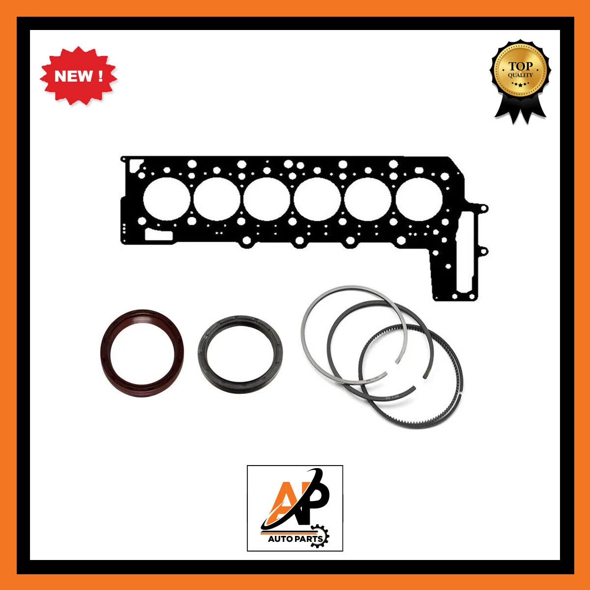 Head Gasket Replacement for BMW 3.0 N57D30 Diesel Engine (2010–2018)