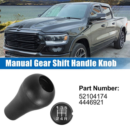 5 Speed Manual Transmission Shift Knob w/ Insert for Dodge