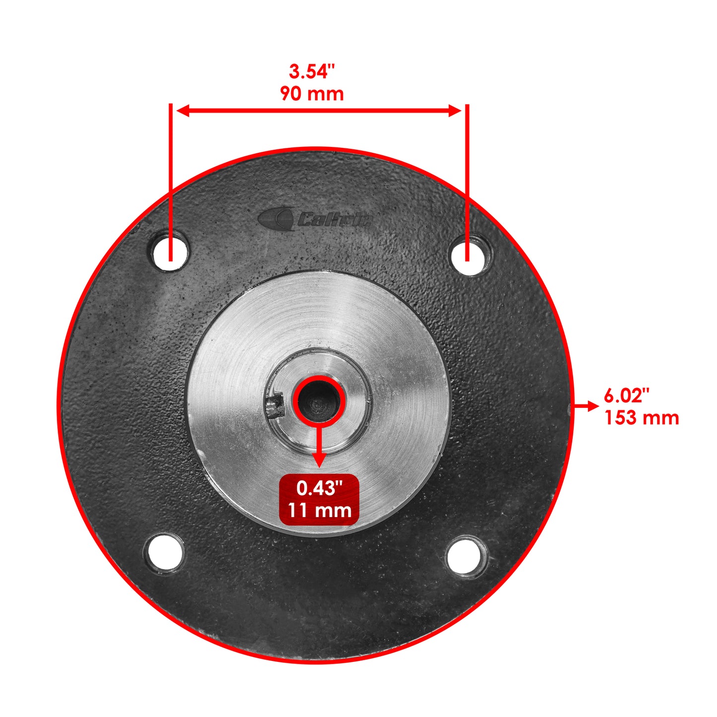 60" Deck Spindle Replacement for Hustler Diesel Z and Super Z (2006–2023)