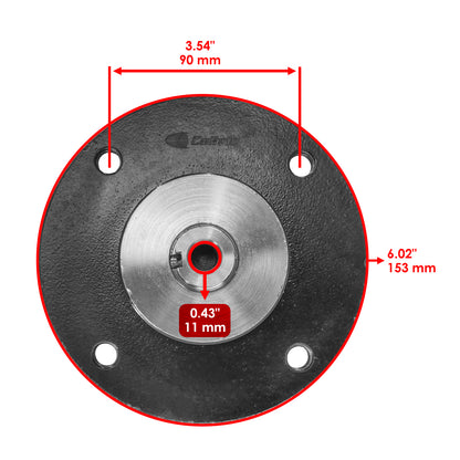 60" Deck Spindle Replacement for Hustler Diesel Z and Super Z (2006–2023)
