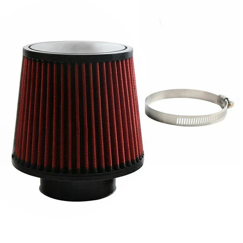 High Performance 4" Cold Air Intake Cone Dry Filter for Red 100mm (2020-2023)
