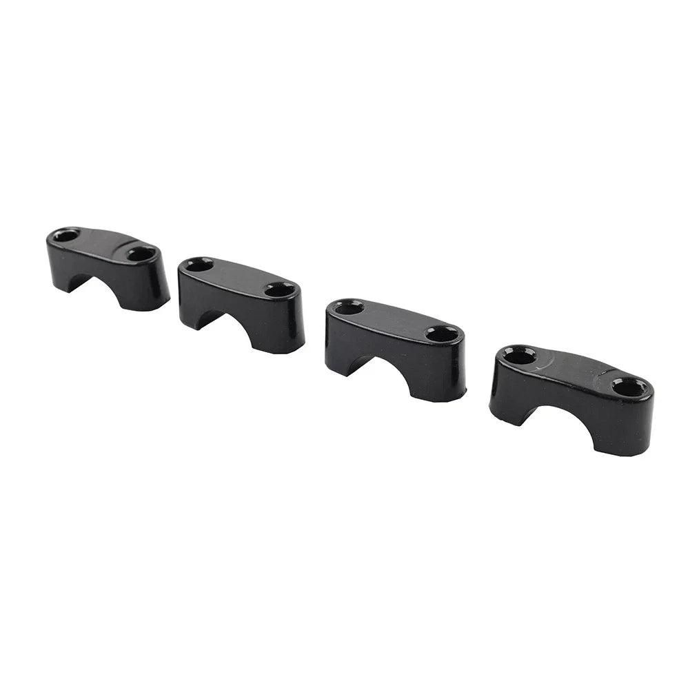 Black 22mm 7/8" Handlebar Mount Clamp Riser for Dirt Pit Bike ATV