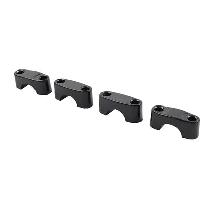 Black 22mm 7/8" Handlebar Mount Clamp Riser for Dirt Pit Bike ATV