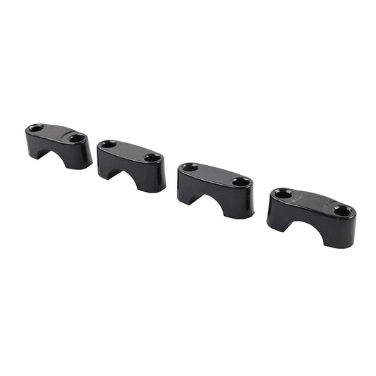 Black 22mm 7/8" Handlebar Mount Clamp Riser for Dirt Pit Bike ATV