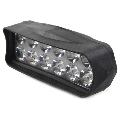 12-LED White Fog Light Headlamp for Motorcycle UTV ATV